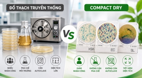 So sánh Compact Dry và phương pháp đổ thạch truyền thống doanh nghiệp tiết kiệm được bao nhiêu