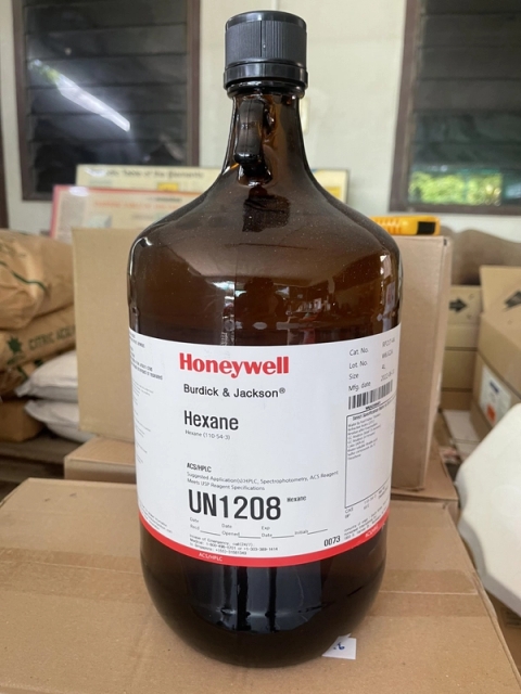 Chai dung môi hexane (n-hexane) cho HPLC của Solstice | Honeywell