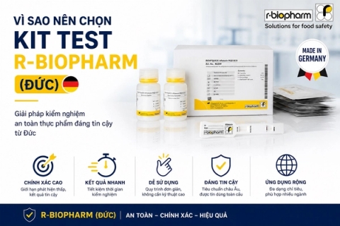 Vì sao nên chọn kit test của R Biopharm