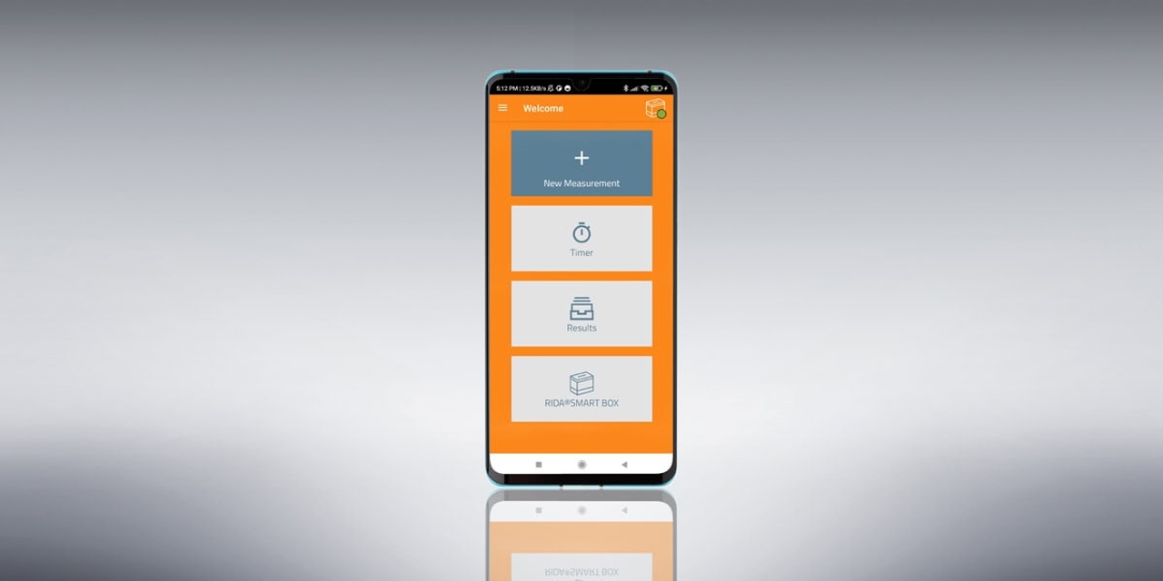 RIDA®SMART APP Mycotoxin trên điện thoại Android