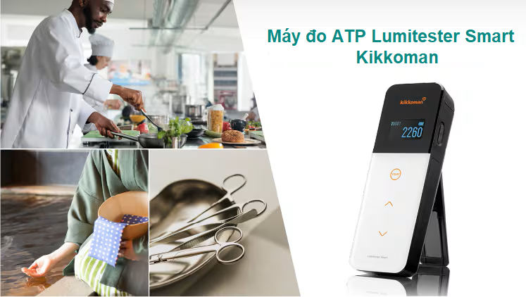 Máy đo ATP Lumitester Smart Kikkoman