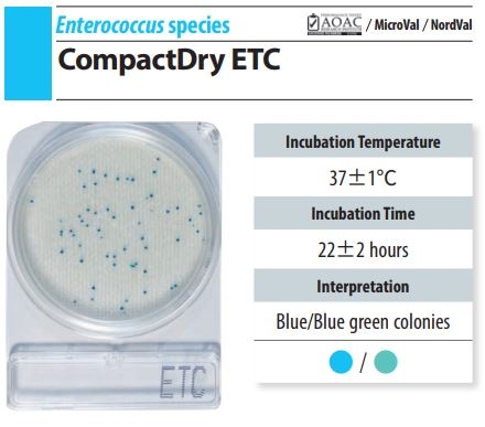 Đĩa Compact Dry ETC Enterococcus