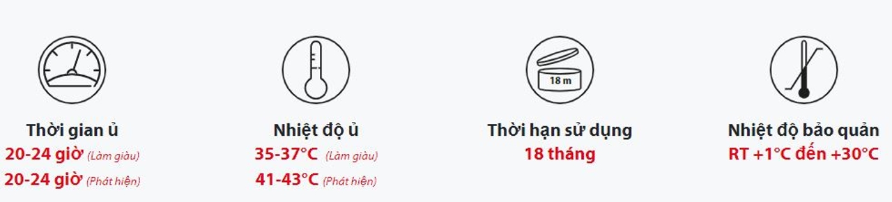 Bảo quản đĩa Salmonella