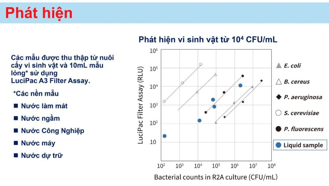 Phát hiện lucipac a3 filter assay