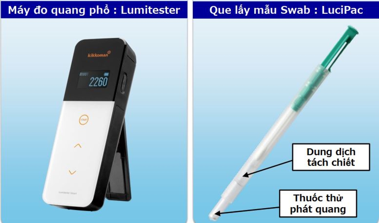 Máy đo ATP Lumitester Smart Kikkoman