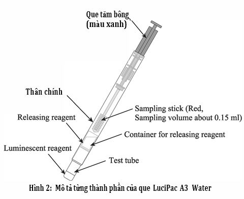 Mô tả que Lucipac A3 Water