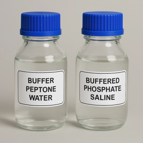 So sánh Buffer Peptone Water (BPW) và Buffered Phosphate Saline (PBS)