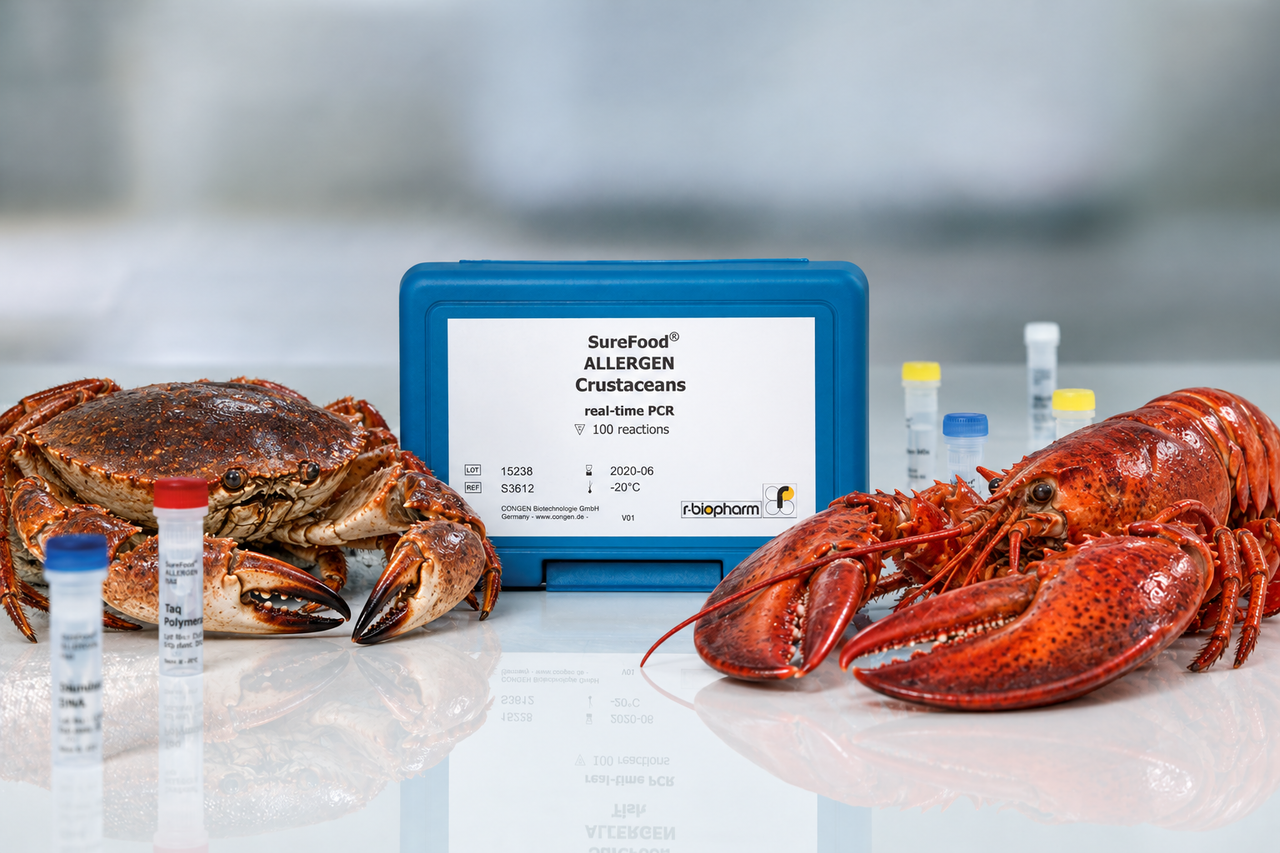Kit real-time PCR kiểm tra dị ứng giáp xác | SureFood® ALLERGEN Crustaceans