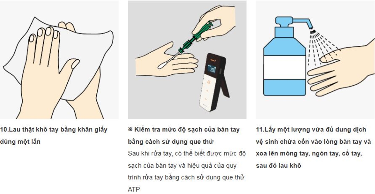 Quy trình rửa tay 4