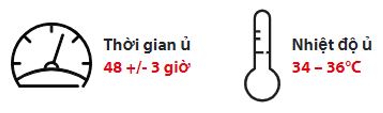 Thời gian ủ đĩa Compact Dry Pseudomonas