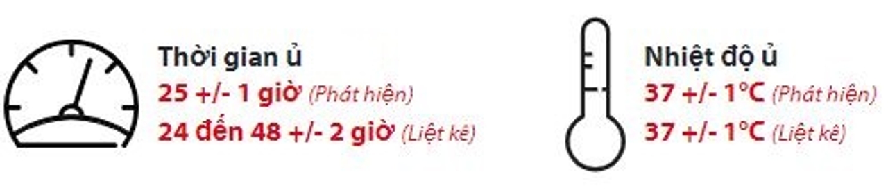Thời gian ủ listeria monocytogenes
