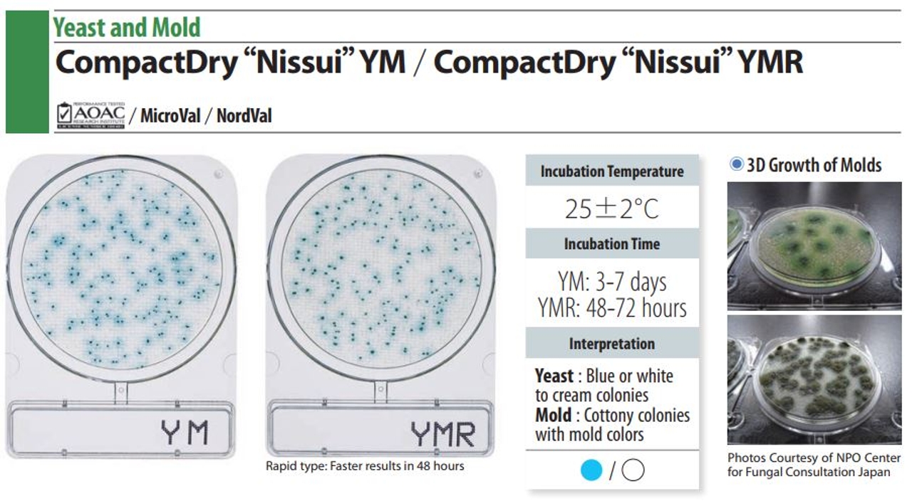 dia compact dry ymr yeast and mold rapid 1