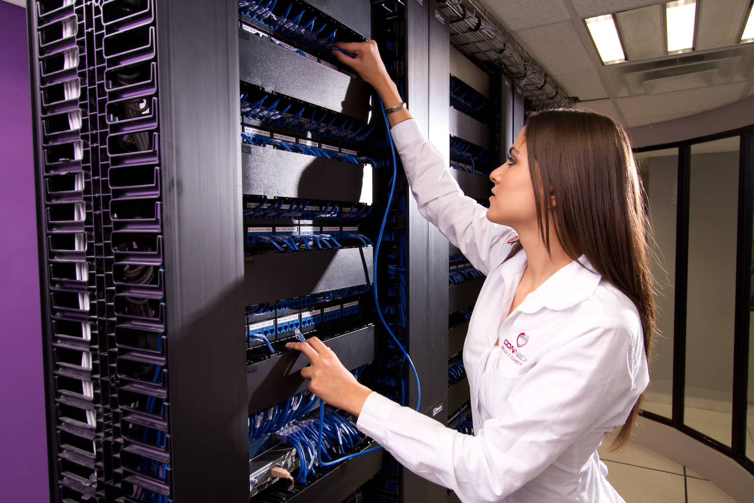 Instalación técnica en sitio corporativo