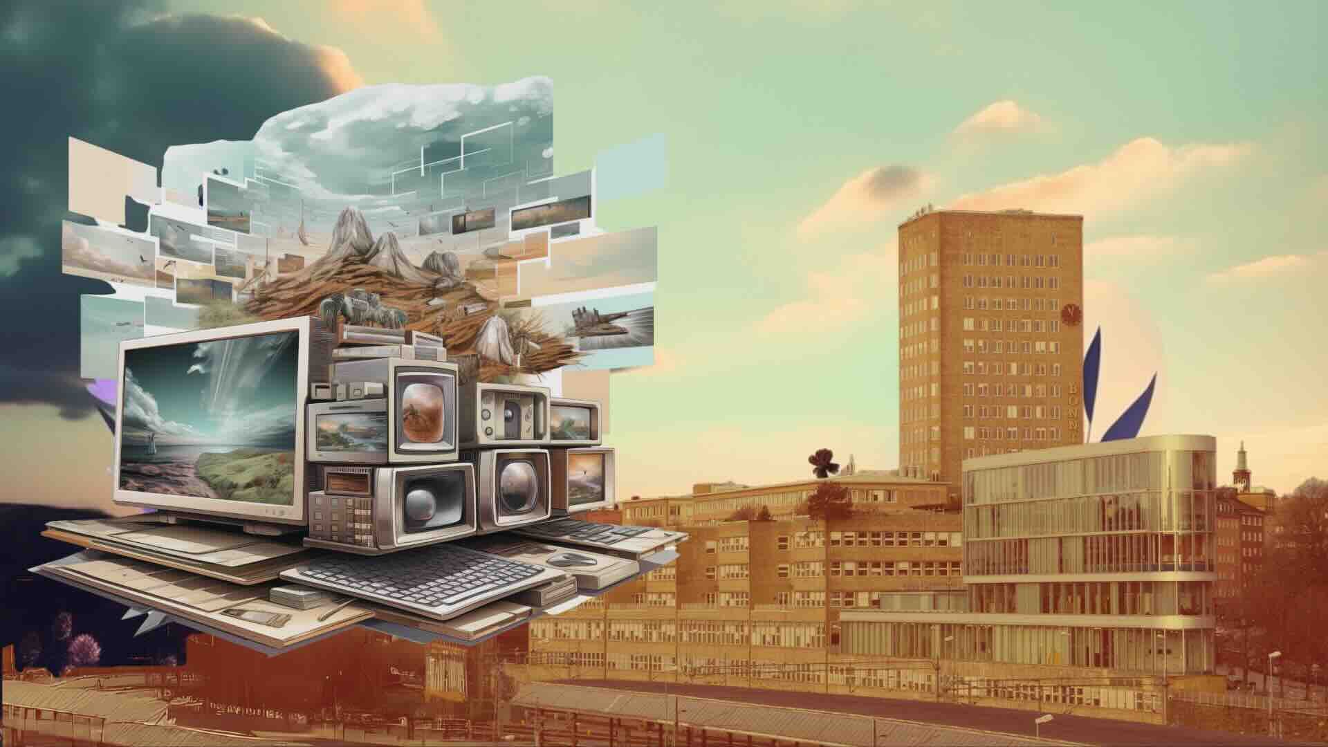 AI-Generated imagery in digital and print media for Bonnier News cover image