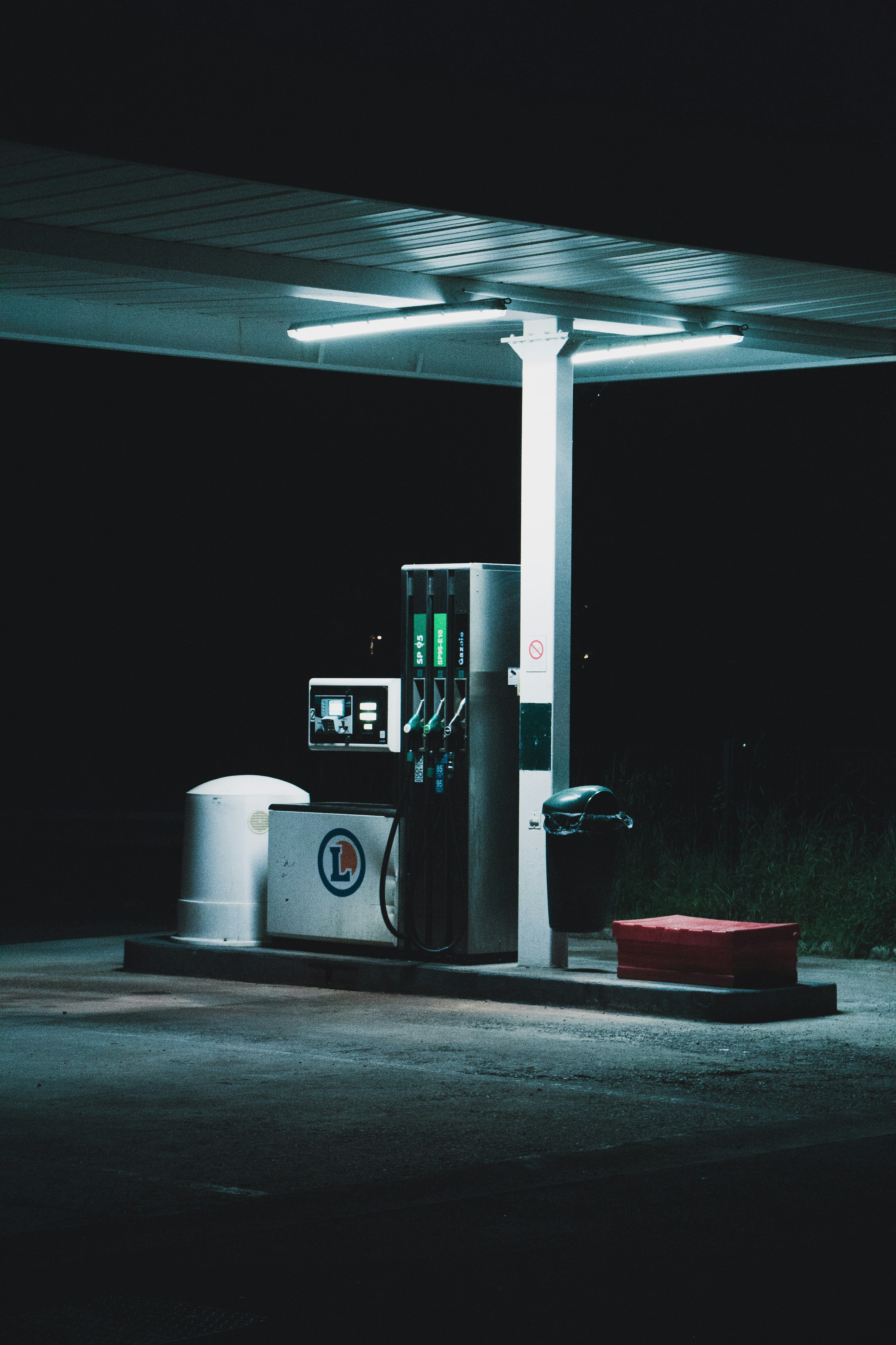 car fuel station