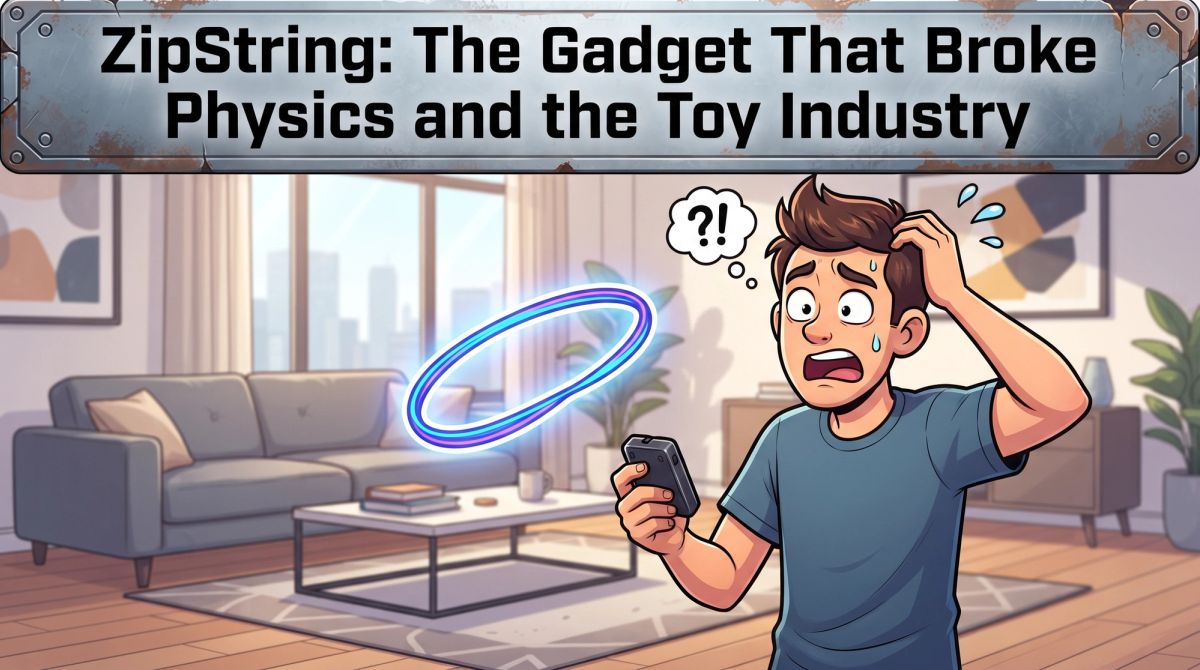 ZipString: The Gadget That Broke Physics and the Toy Industry