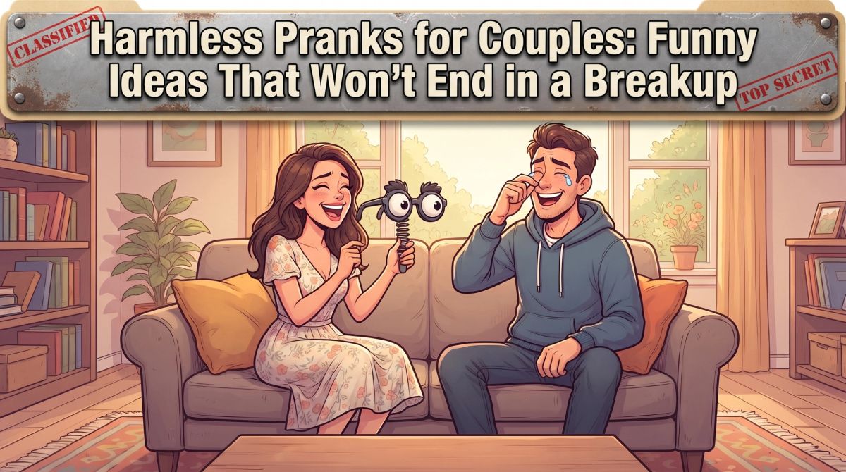 Harmless Pranks for Couples: Funny Ideas That Won't End in a Breakup