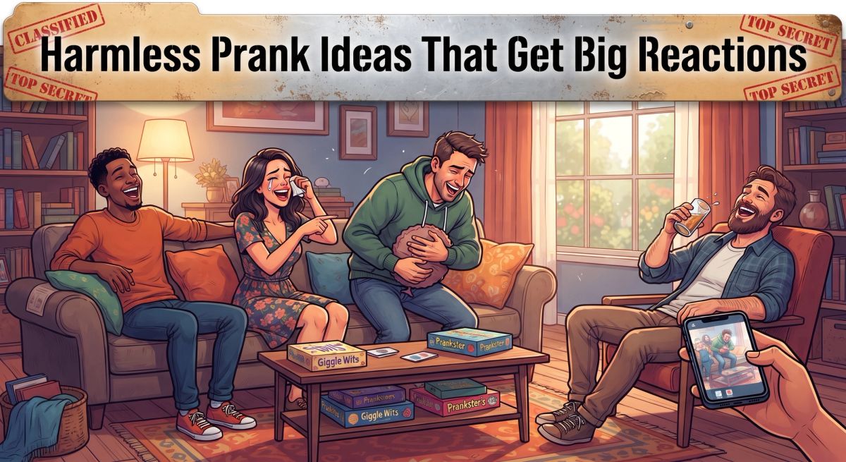 Harmless Prank Ideas That Get Big Reactions
