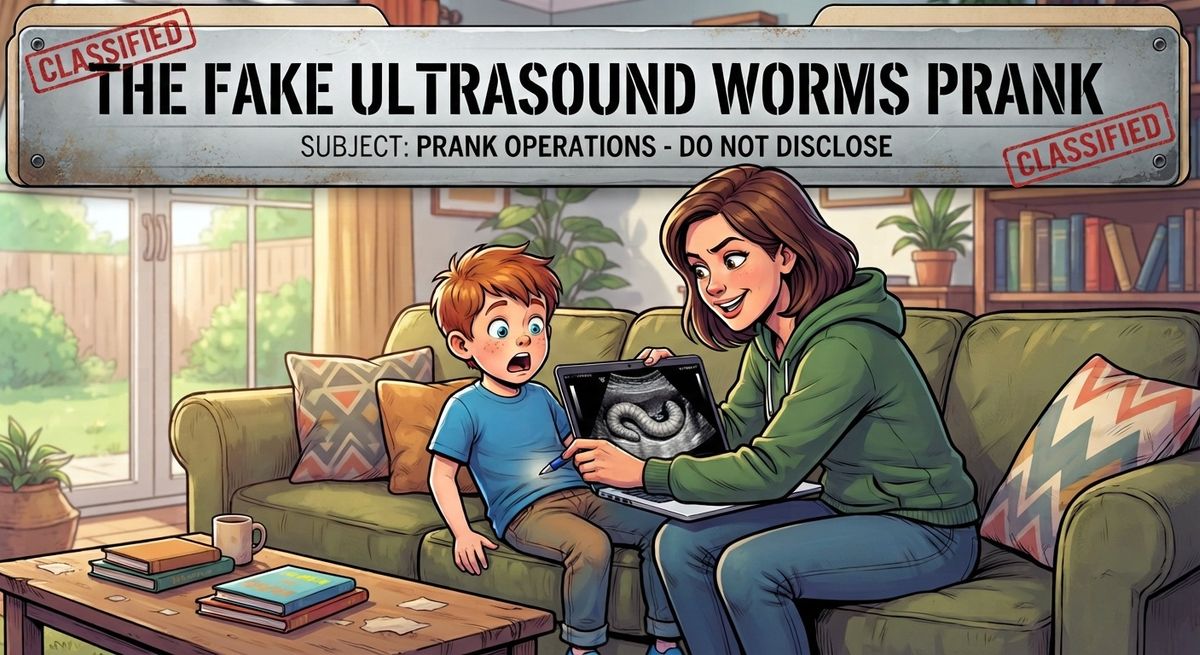 The Fake Ultrasound Worms Prank: How a Mobile or Laptop Screen Scared Kids Off Sugar