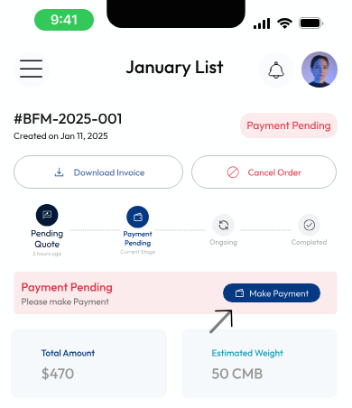 Make payment