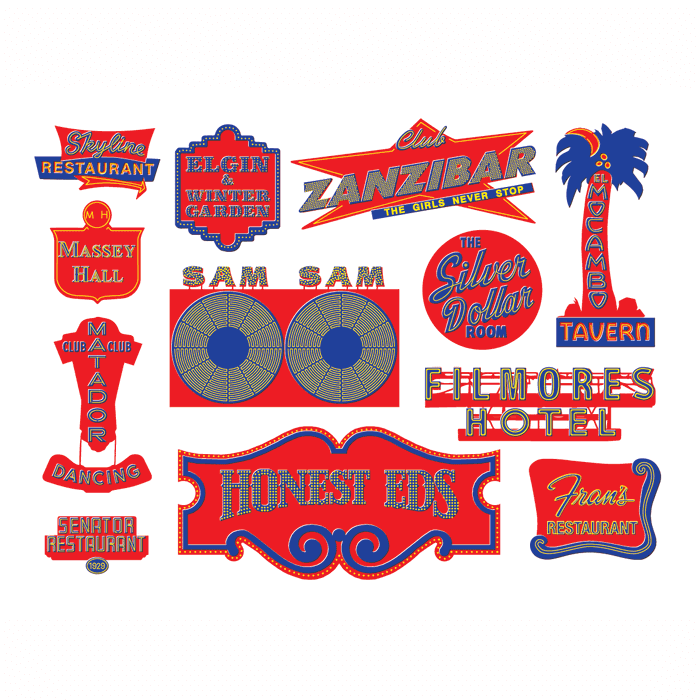 Toronto Signs by Christopher Rouleau