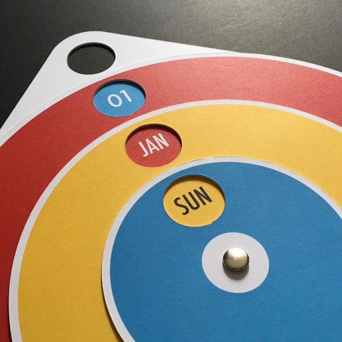 Rotary Calendar by Christopher Rouleau