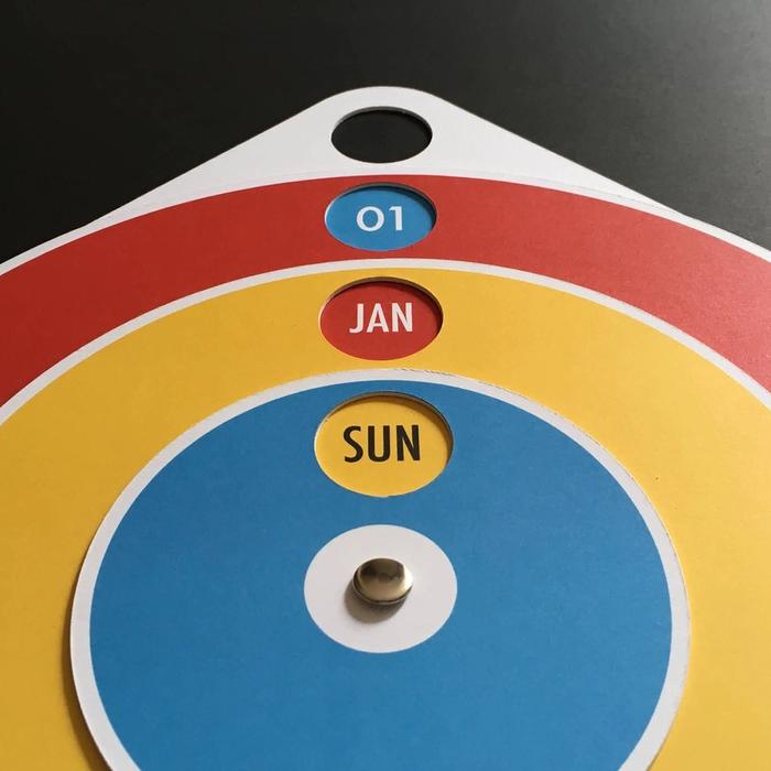 Rotary Calendar by Christopher Rouleau