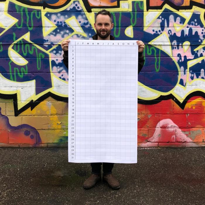 Wall Calendar by Christopher Rouleau