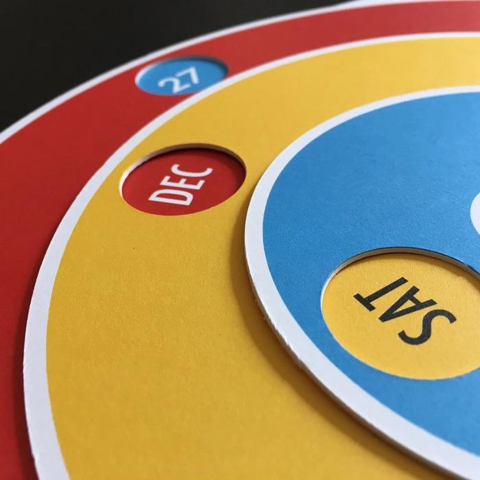 Rotary Calendar by Christopher Rouleau