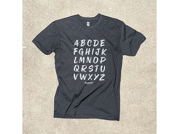 Ligatures t-shirt by Christopher Rouleau