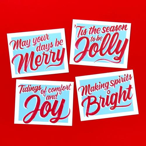 Holiday cards 2024 by Christopher Rouleau