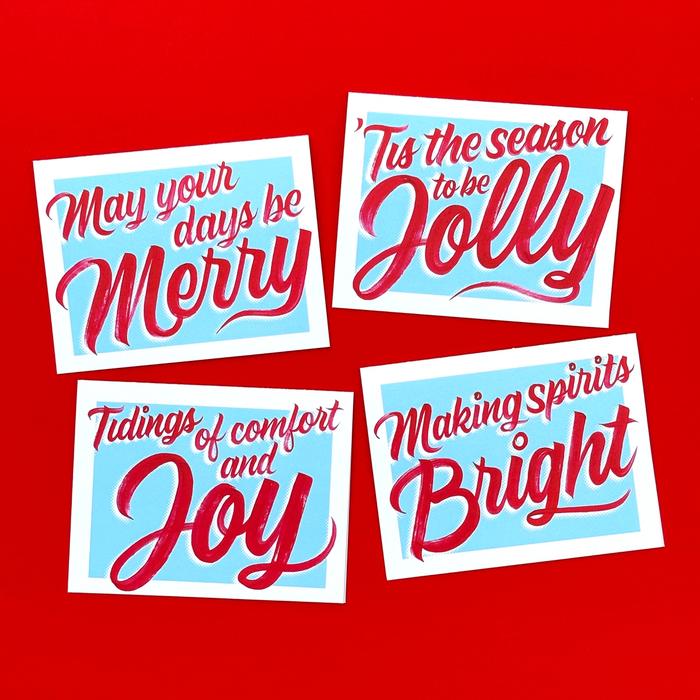 Holiday cards 2024 by Christopher Rouleau