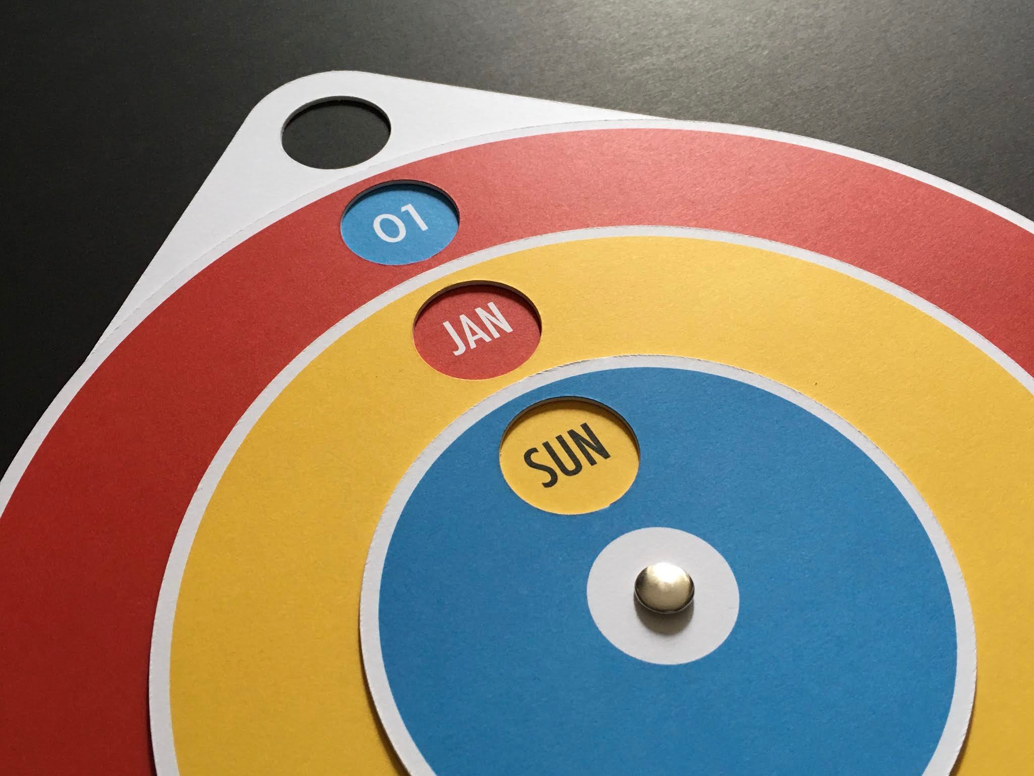 Rotary Calendar by Christopher Rouleau