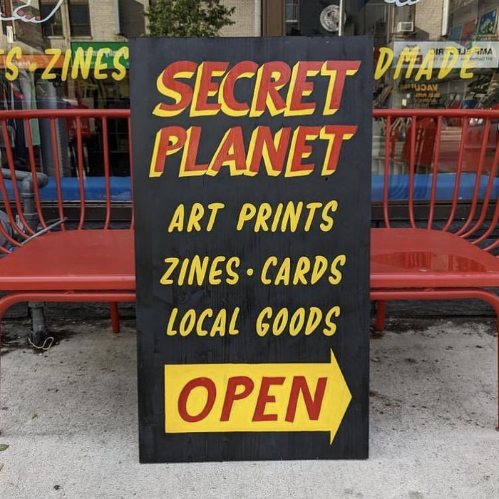 Secret Planet Print Shop by Christopher Rouleau