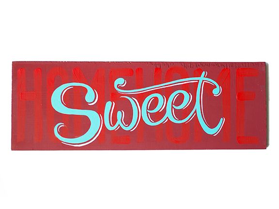 Hand-painted signs by Christopher Rouleau