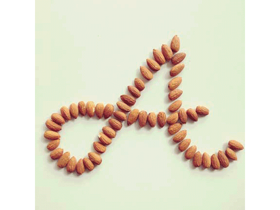 Food alphabet by Christopher Rouleau