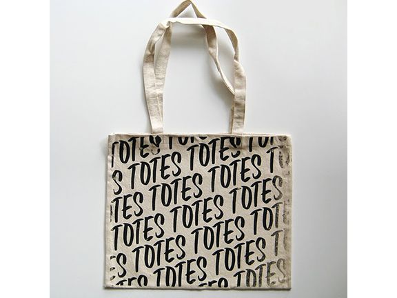 Ligatures tote by Christopher Rouleau