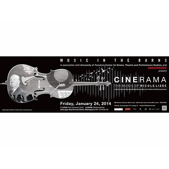 Cinerama: The Music of Nicole Lizee by Christopher Rouleau
