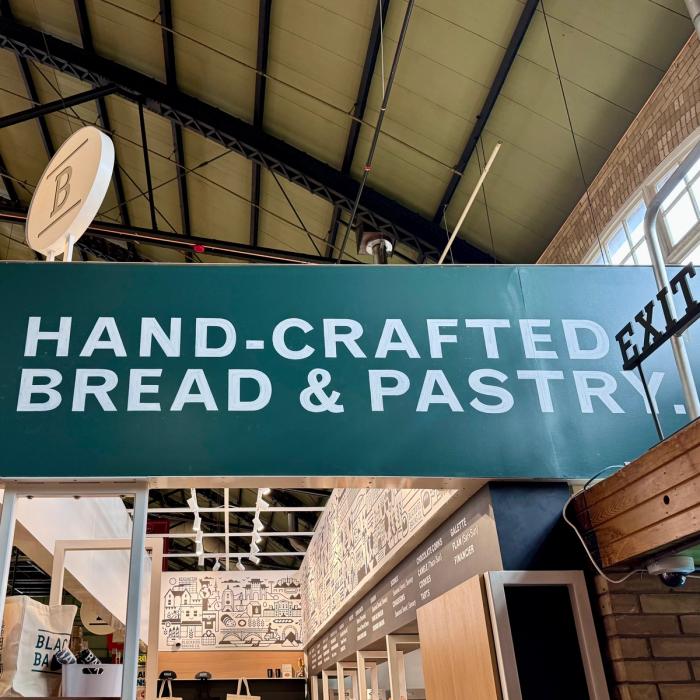 Blackbird Baking Co. sign 2024