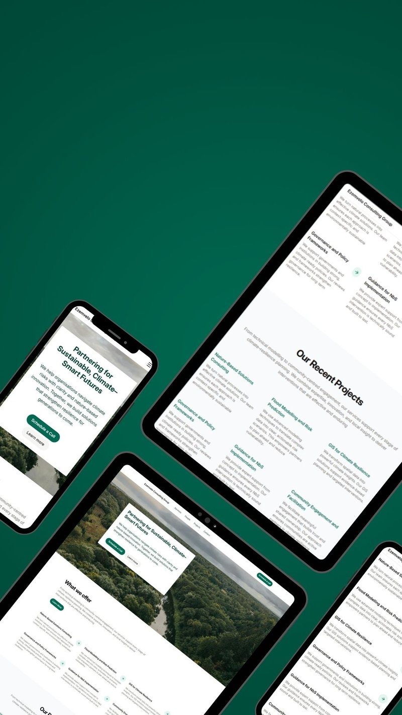 Ezemvelo Consulting Group Website