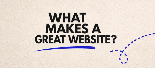 Sketches for the design of a website
