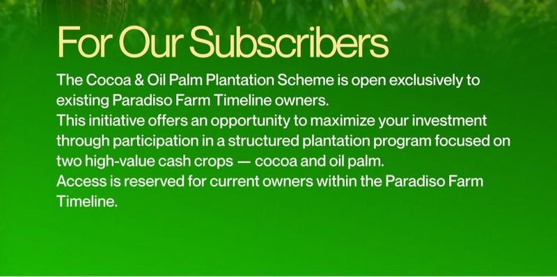 To our subscribers