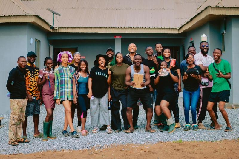 Mr Korede Ayeni with his highly talented staffs