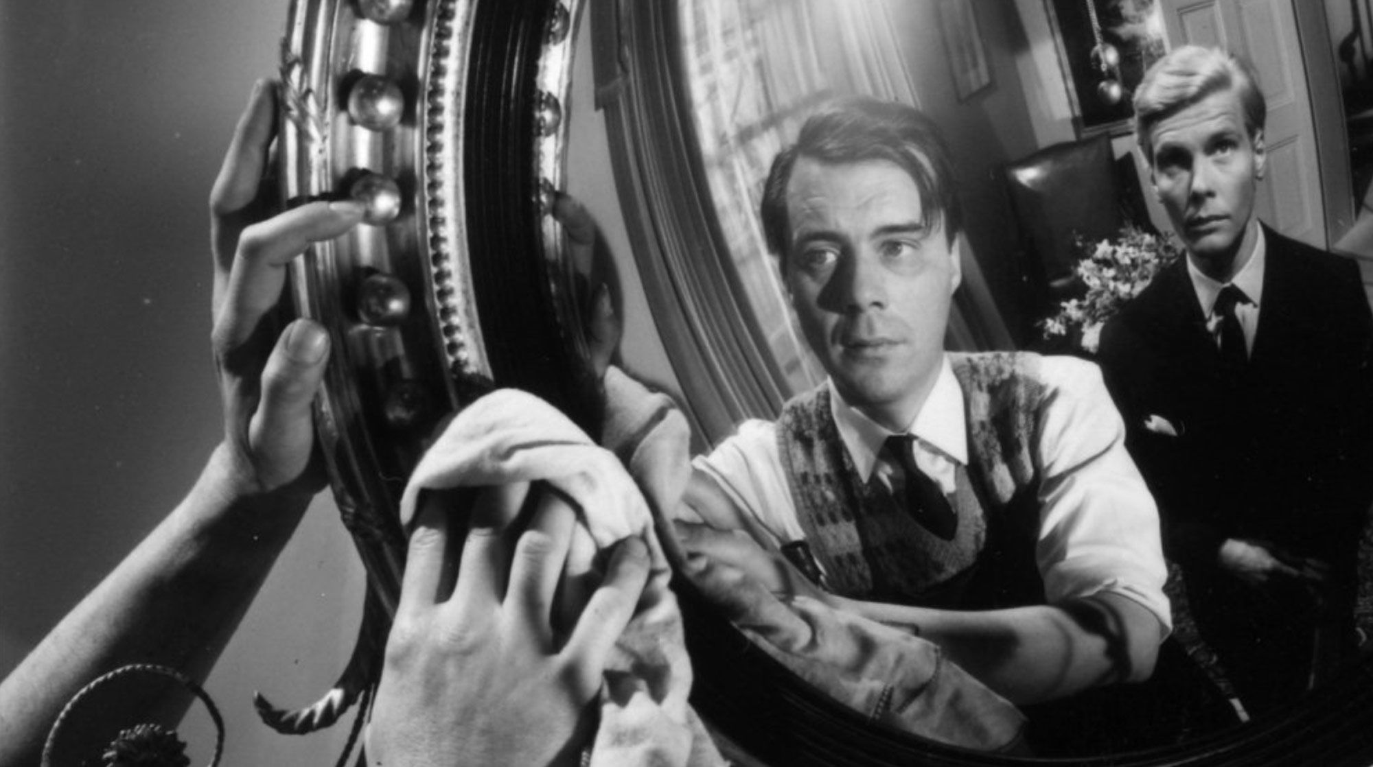 Still from The Servant (1963) directed by Joseph Losey.