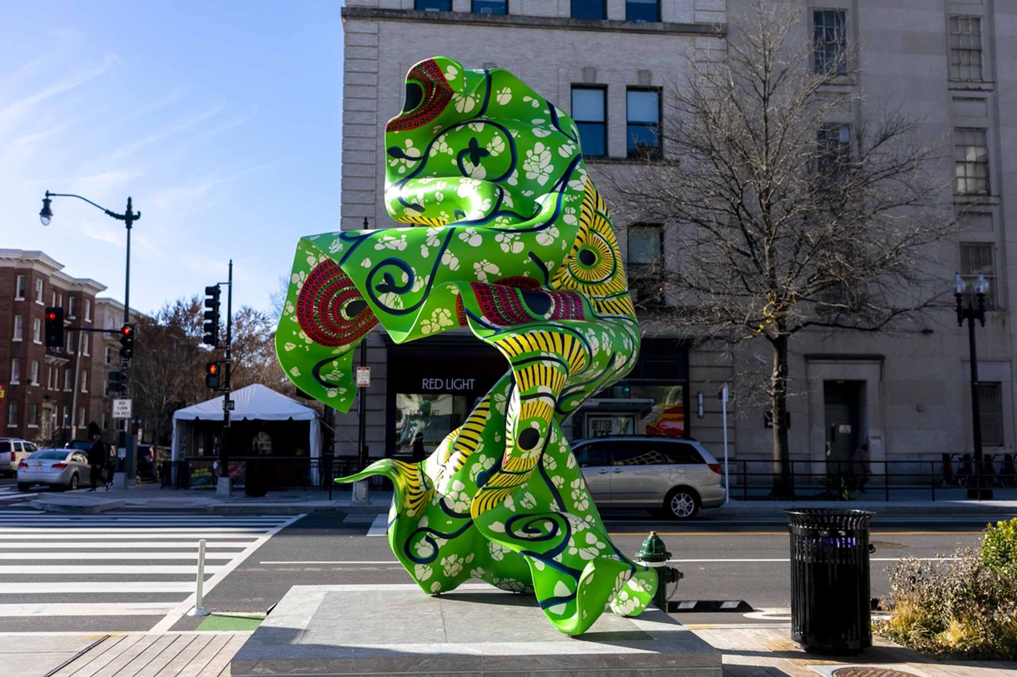 Fig. 13. Yinka Shonibare, CBE, Material (SG) I (2019). Source: James Cohan Gallery