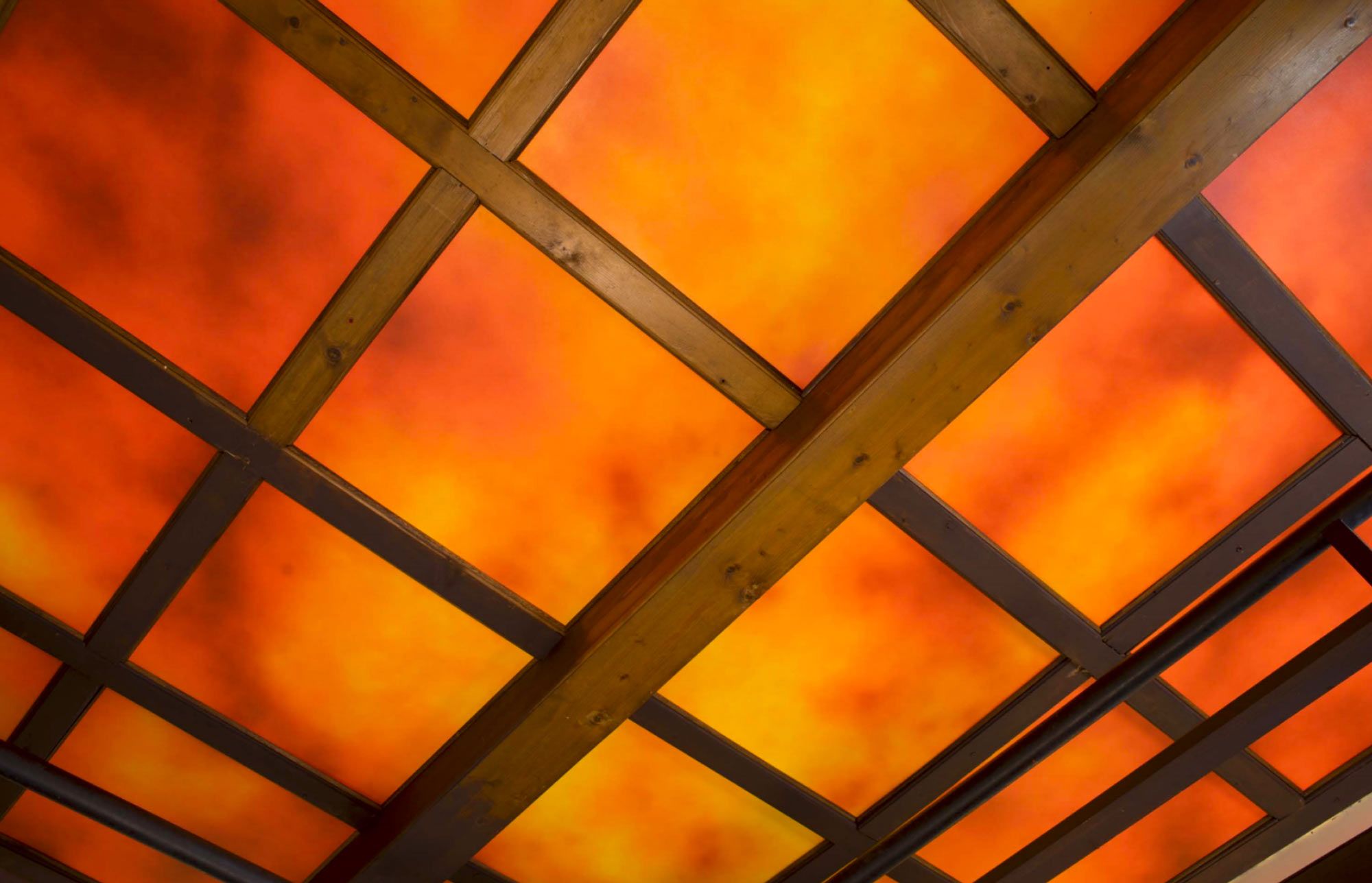 My ceiling painting, Enclosure