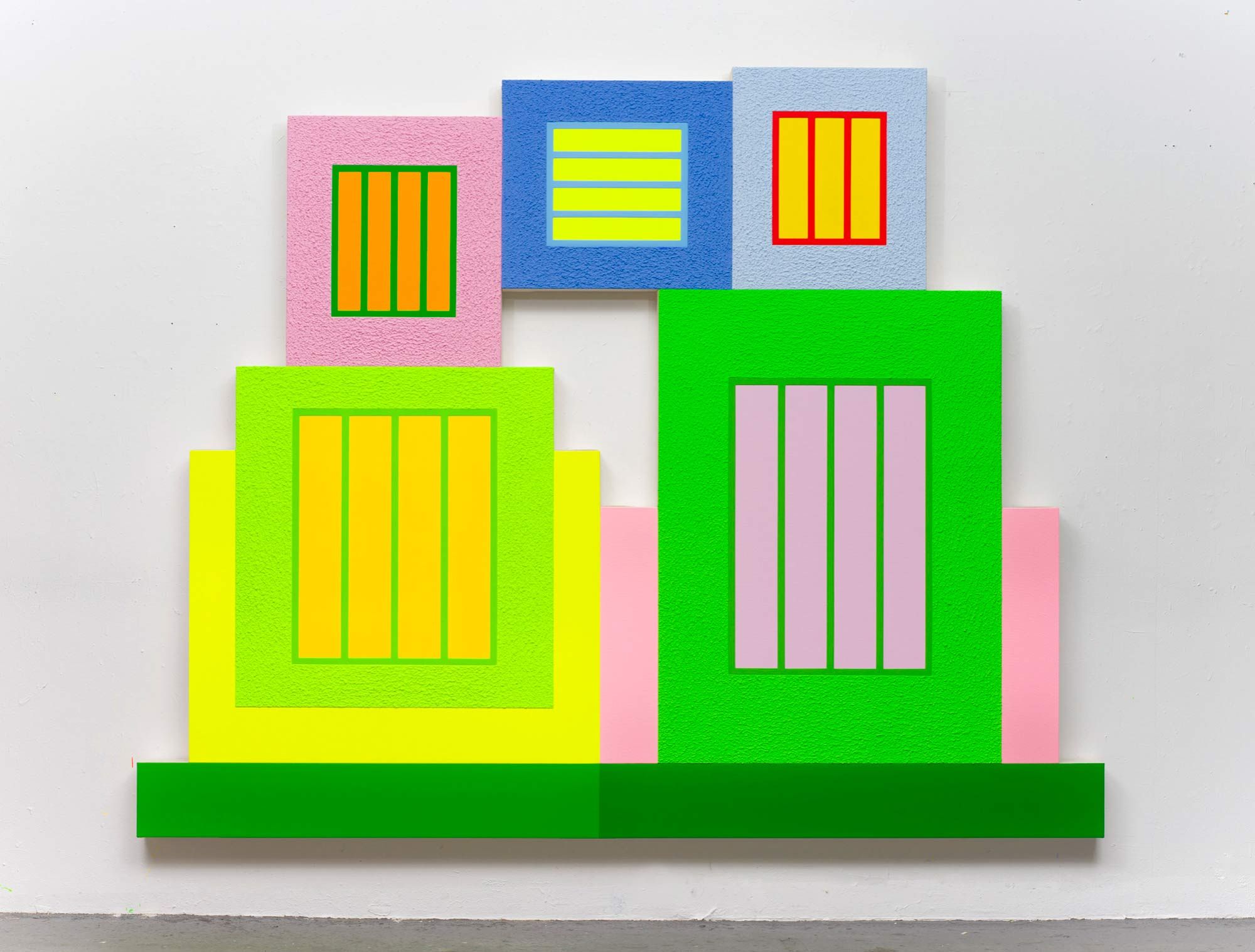 Fig. 11. Peter Halley, 646 (2018). Source: https://www.peterhalley.com/2010s