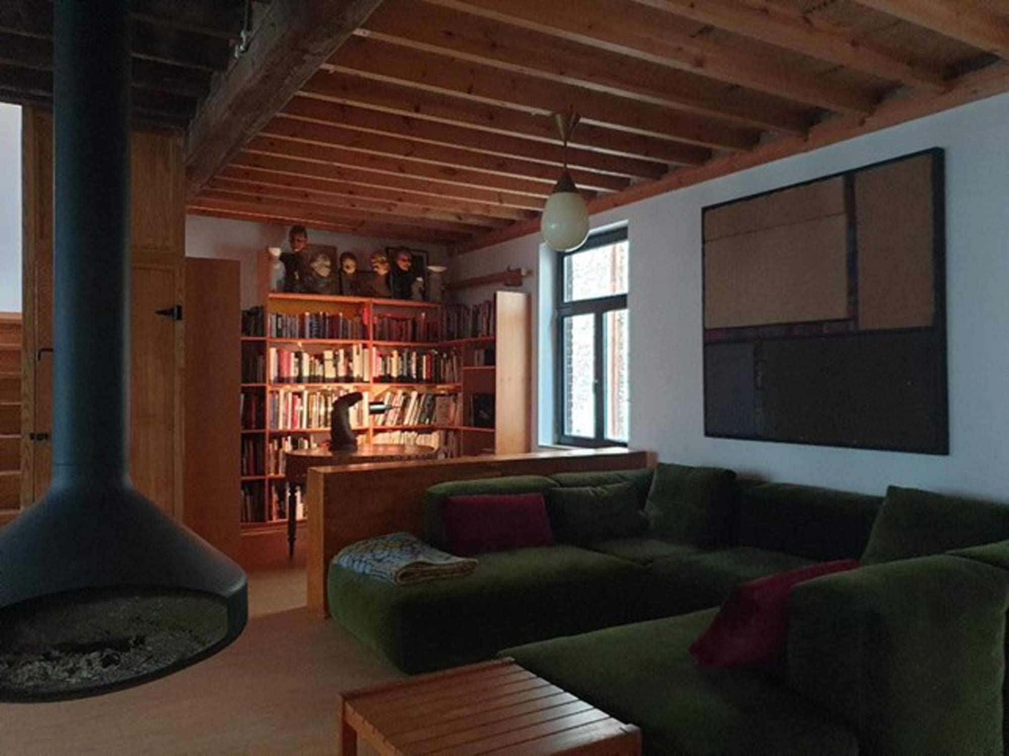 McKenzie studio Brussels, 2023. Photo: Lucy McKenzie.