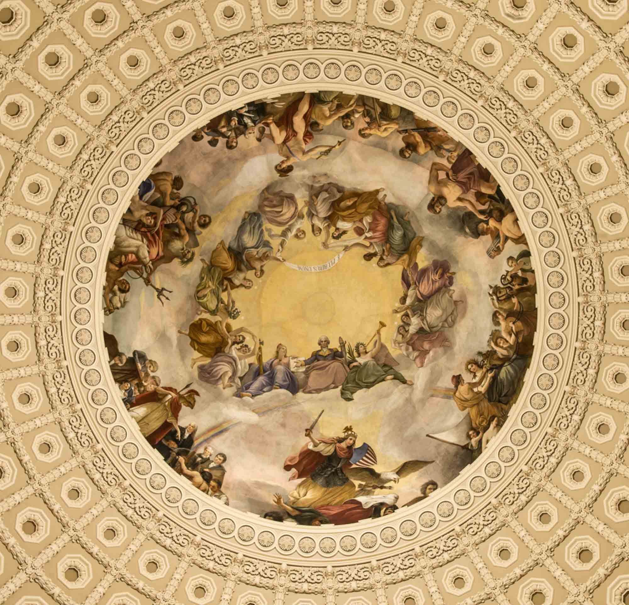 The Apotheosis of Washington, Capitol Building, Washington D.C.
