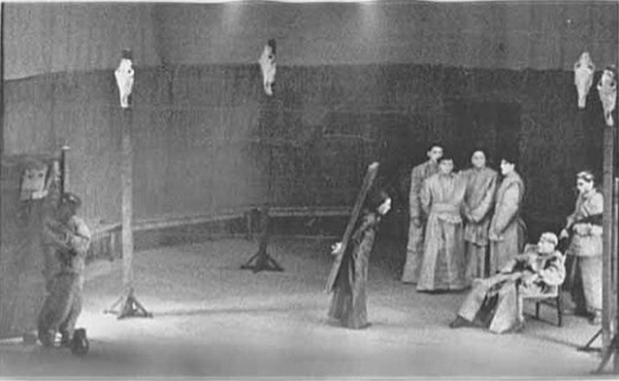 Brecht, Antigone, Chur Stadttheater, Switzerland, 1948.